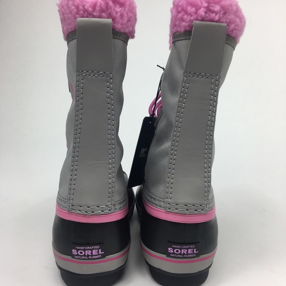 NEW SOREL YOUTH YOOT PAC BOOT w/ SHERPA SNOW CUFF - Picture 4 of 8